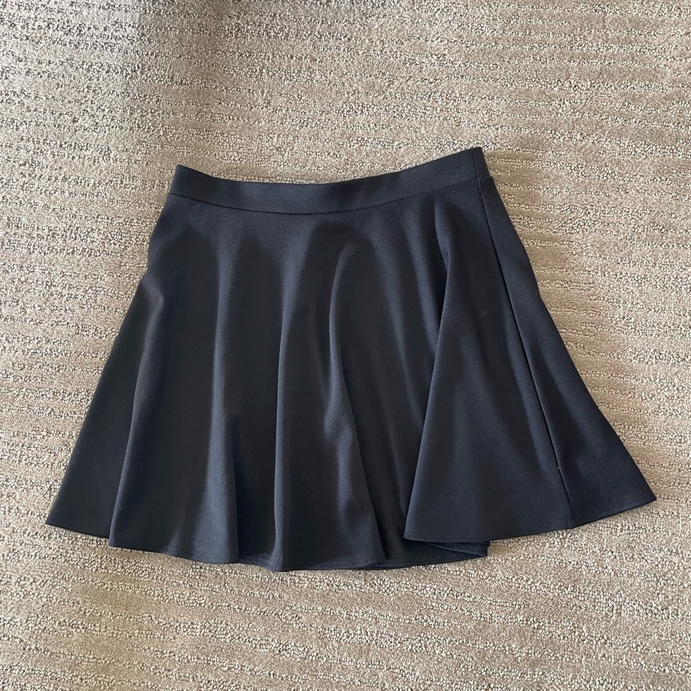 Black Skater Skirt